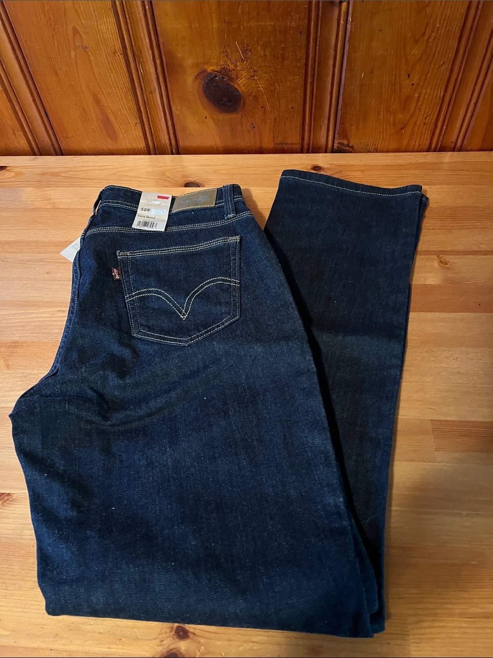 Levi's 529 Womenβs Indigo Curvy Skinny Jeans